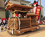 だんじり修理入魂式