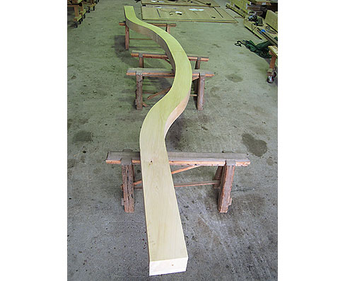 軒唐破風荒加工