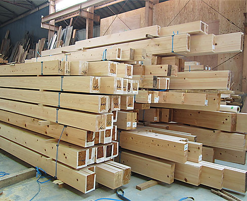 本堂新築工事〜2012年3月末