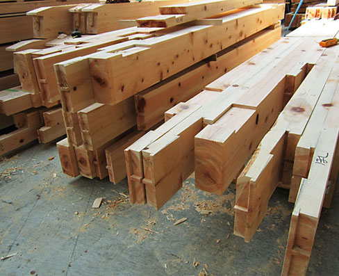 構造材（仕口、継手加工）