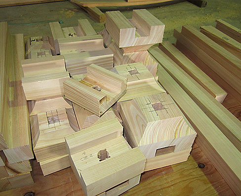 大斗、小斗加工