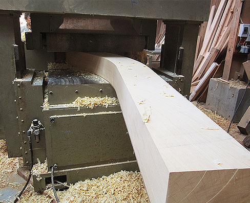 唐破風木造加工