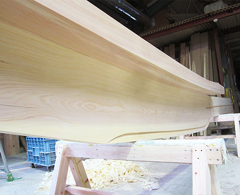 縋破風・裏甲仮り組み