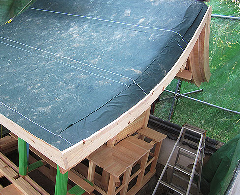 積川神社様 菅原社 改修工事