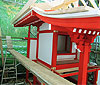 積川神社様 八坂社 改修工事