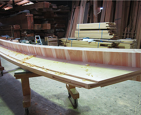 切裏甲取り付け