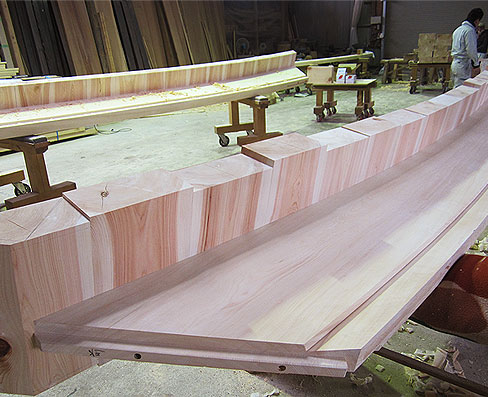 切裏甲取り付け