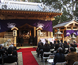 楠本神社完成式