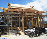 浄福寺本堂上棟式