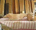 積川神社様 八坂社 改修工事〜2012年9月下旬までの風景